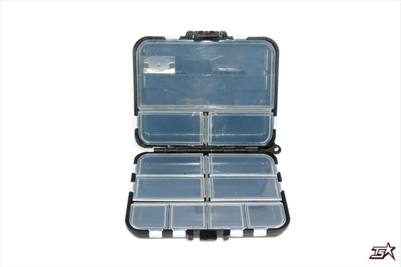 MR33 Hardware Box Small Double-Sided 12 x 9 x 3,5cm - Black