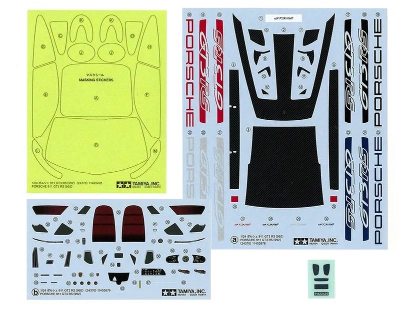 Porsche 911 GT3 RS (992) 1/24 Kit di Montaggio Tamiya