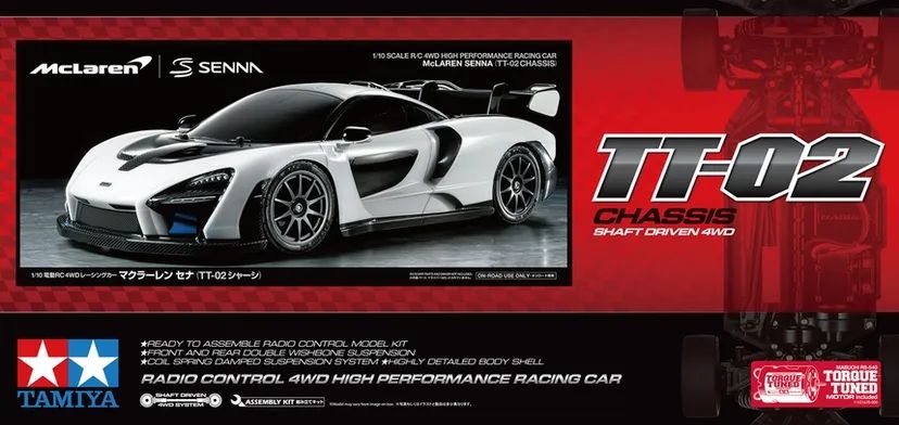 McLaren Senna TT-02 Tamiya