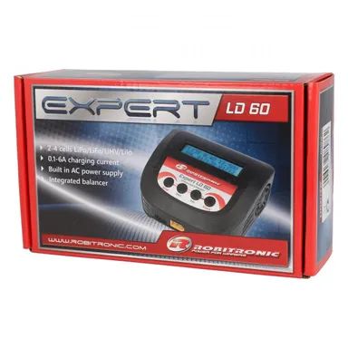 Robitronic Expert LD 60 Charger LiPo 2-4s 6A 60W