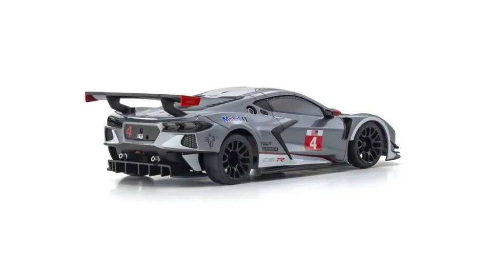 Kyosho Mini-Z MR04 RWD Corvette C8-R Gun Metal/White (W-MM/KT531P)