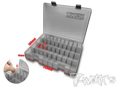 T-Work's 36 Case Hardware Storage Box (25.0x18.6x4.0cm)