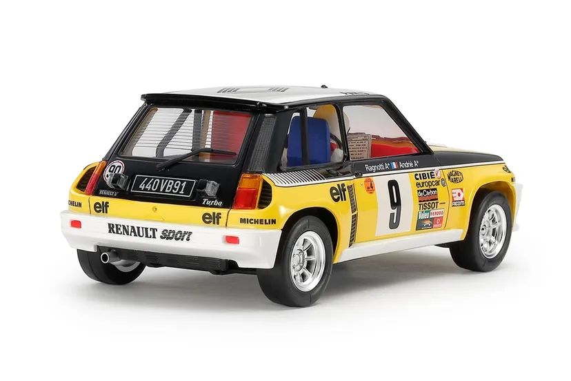 Renault 5 Turbo Rally 1/24 Kit di Montaggio Tamiya
