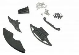 GL Racing Carbon Reinforced Bumper W/Body Post Set (Lexan Body)