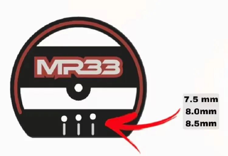 MR33 Wheel Arch Cutting Tool 1:10