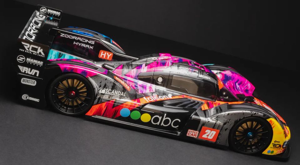 ZooRacing HYRAX - 1:10 LMH Touring Car Body - 0.7mm REGULAR Trasparente