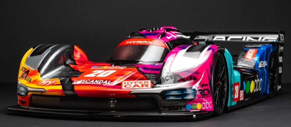 ZooRacing HYRAX - 1:10 LMH Touring Car Body - 0.7mm REGULAR Trasparente