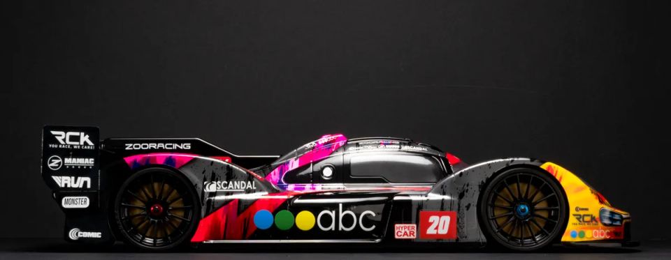 ZooRacing HYRAX - 1:10 LMH Touring Car Body - 0.7mm REGULAR Trasparente