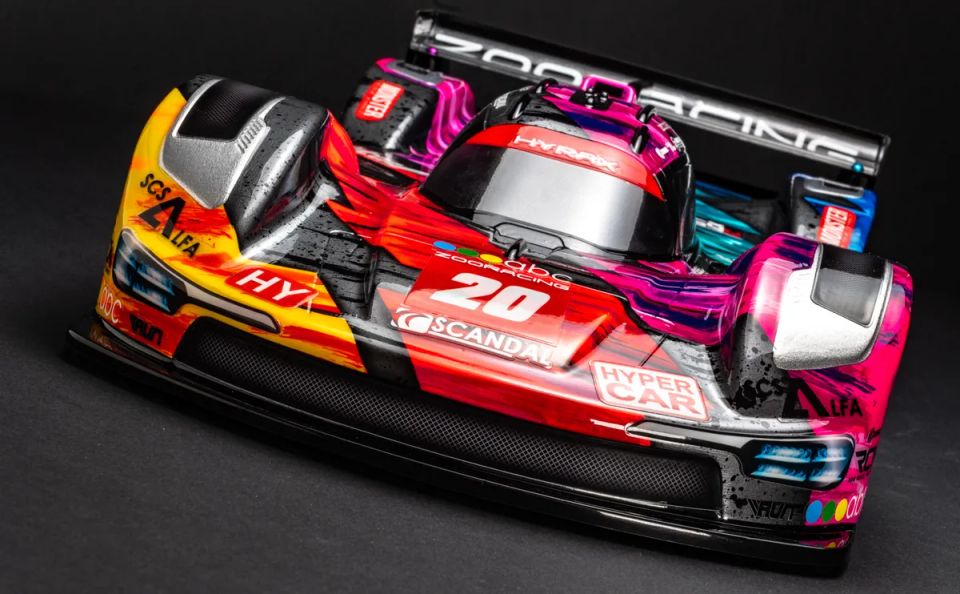 ZooRacing HYRAX - 1:10 LMH Touring Car Body - 0.7mm REGULAR Trasparente