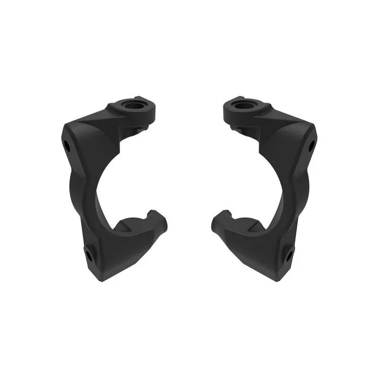 Blocchetti Caster "C" Dx e Sx - Neri - 10732-BLK
