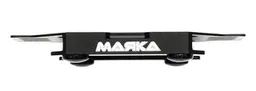 Marka Stand in Alluminio per Macchina 1/28 Nero