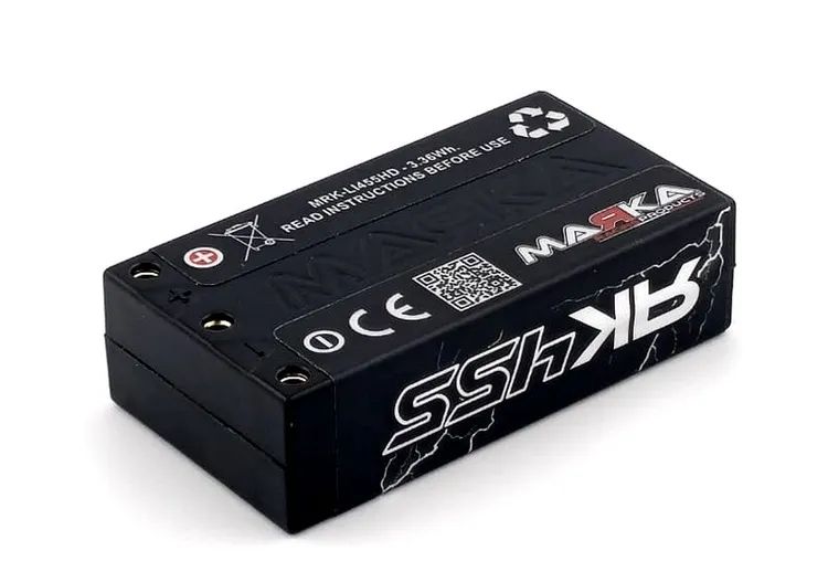 Marka Racing Lipo 2S 7.4V 455mAh 70C Hard-case Batteria
