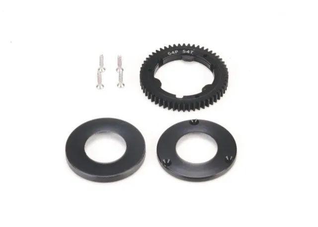 PN Racing Mini-Z Enclosed Cover Kit Spur Gear 64P 54T for Gear Differential
