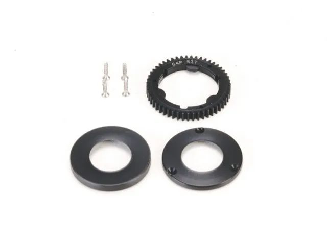 PN Racing Mini-Z Enclosed Cover Kit Spur Gear 64P 51T for Gear Differential