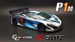 GL Racing 1/28 P1M LEXAN BODY (102mm WB)