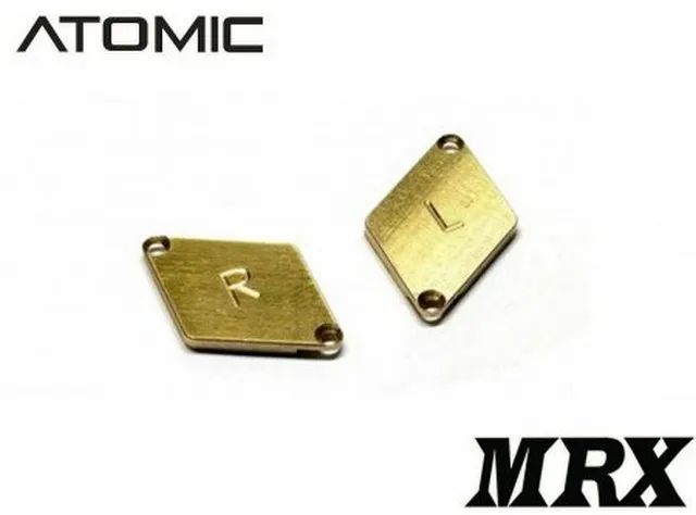 Atomic MRX-UP15P1 - Brass 1.5g Weight for MRX Chassis (1 Pair)