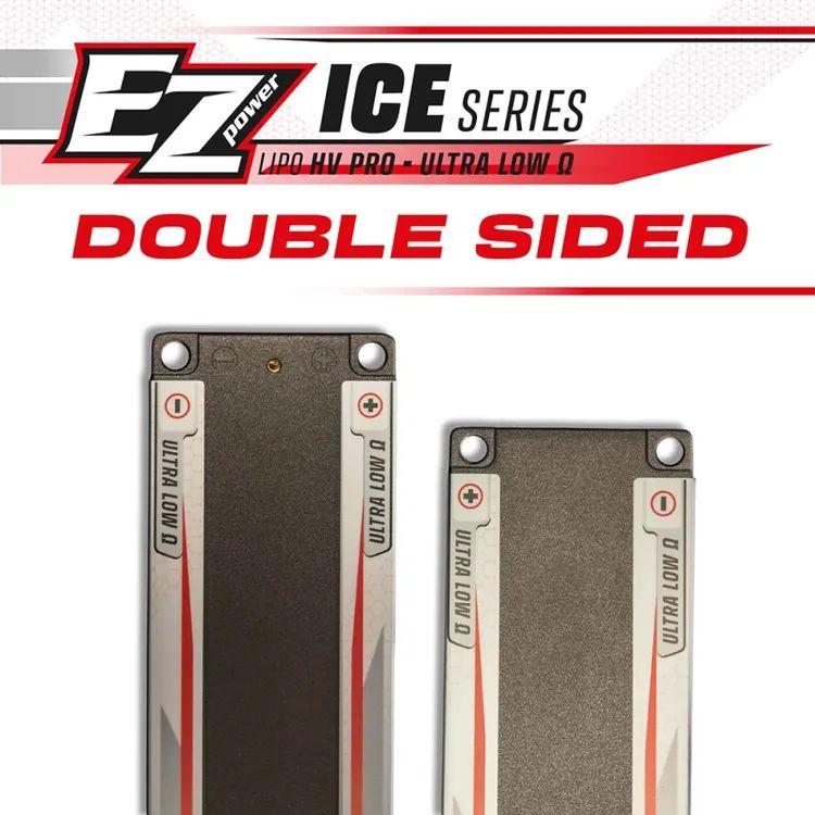 Ezpower Lipo 6300mah ULCG 7,6v 2s 140/70c HV PRO Ice Series - 5mm