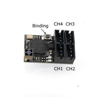 Marka Racing MRK-9830 - AFHDS3 Micro 2.4GHz 4-Channel Receiver (Flysky Compatible)