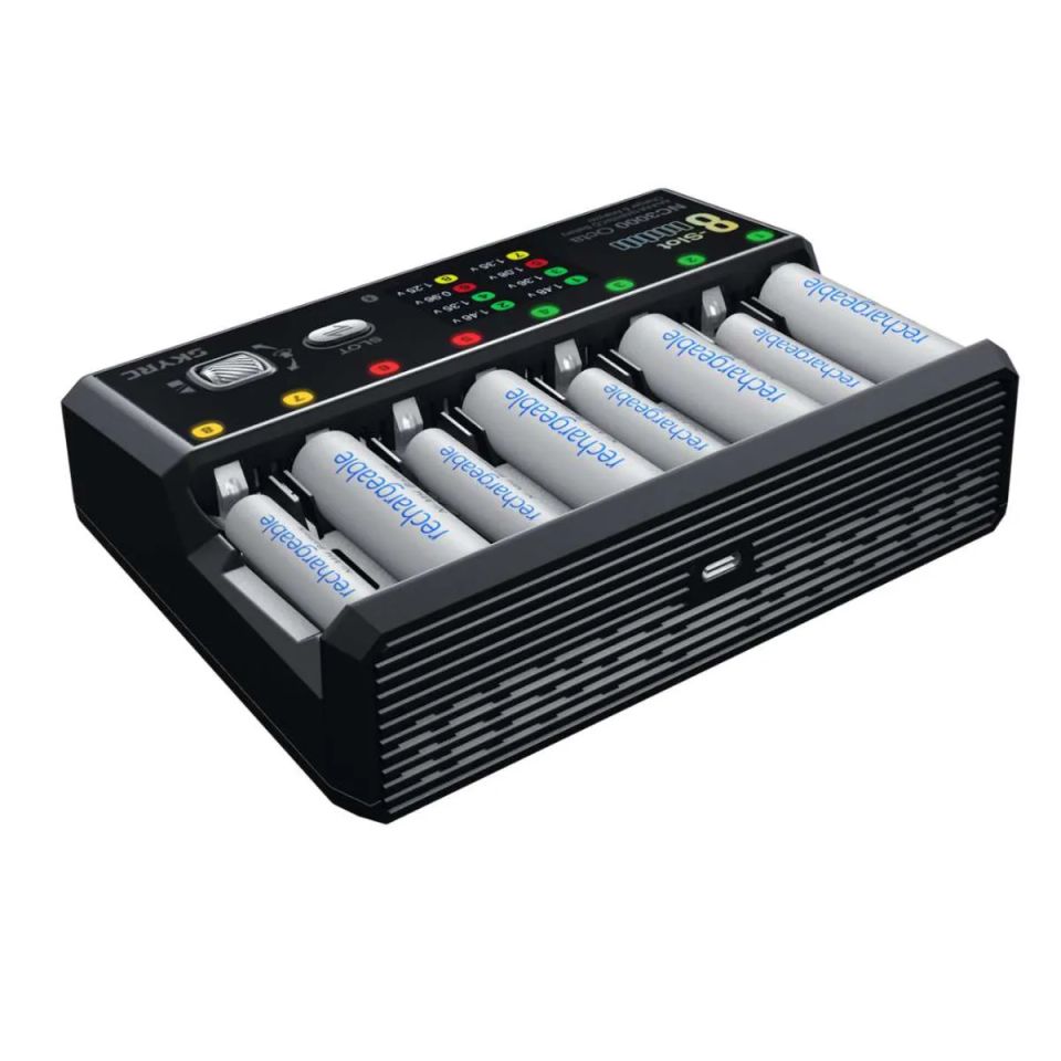 SkyRC NC3000 Octa Charger for 8xAA/AAA DC 3A