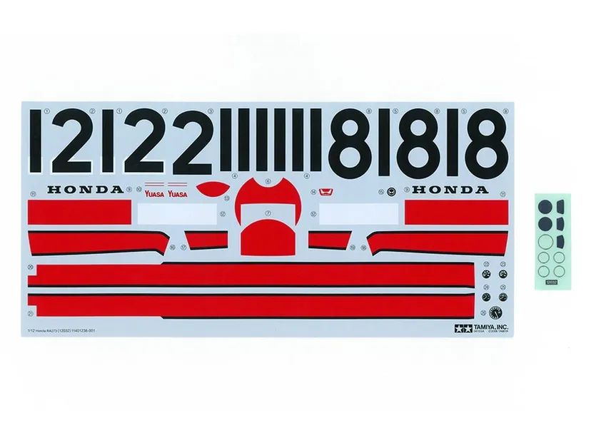 Honda RA273 W/Photo-Etched Parts 1/12 Kit di Montaggio Tamiya