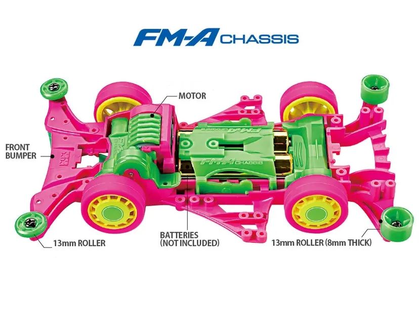 K4 Tasche Vivid Special FM-A Chassis Pink/Green - 95699