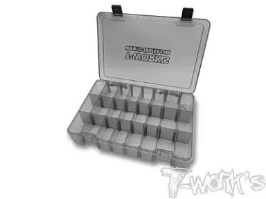 T-Work's 24 Case Hardware Storage Box (21.1x14.5x4.0cm)