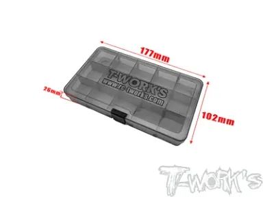 T-Work's 15 Case Hardware Storage Box (17.7x10.2x2.4cm)