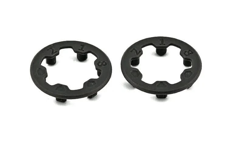 Marka Racing 1:28 Mini-Z Flange Laterali - GRIGIO SCURO (2 pz)