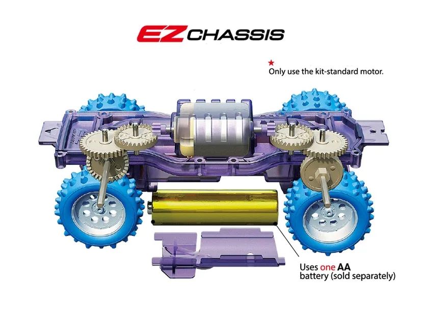 Trail Mini4WD Easter Version EZ Chassis - 95700