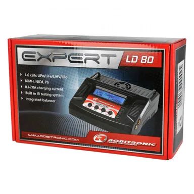 Robitronic Expert LD 80 V2 Charger LiPo 1-6s 7A 80W