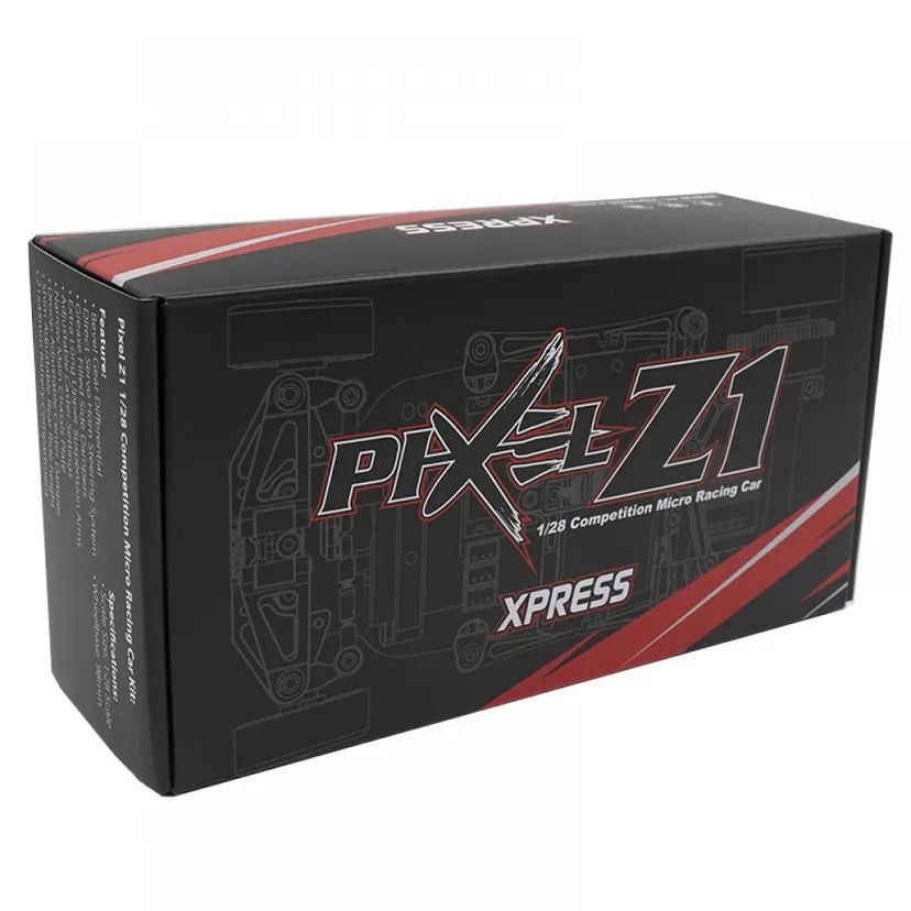 Xpress Pixel Z1 1/28 Competition Micro Racing Car Kit