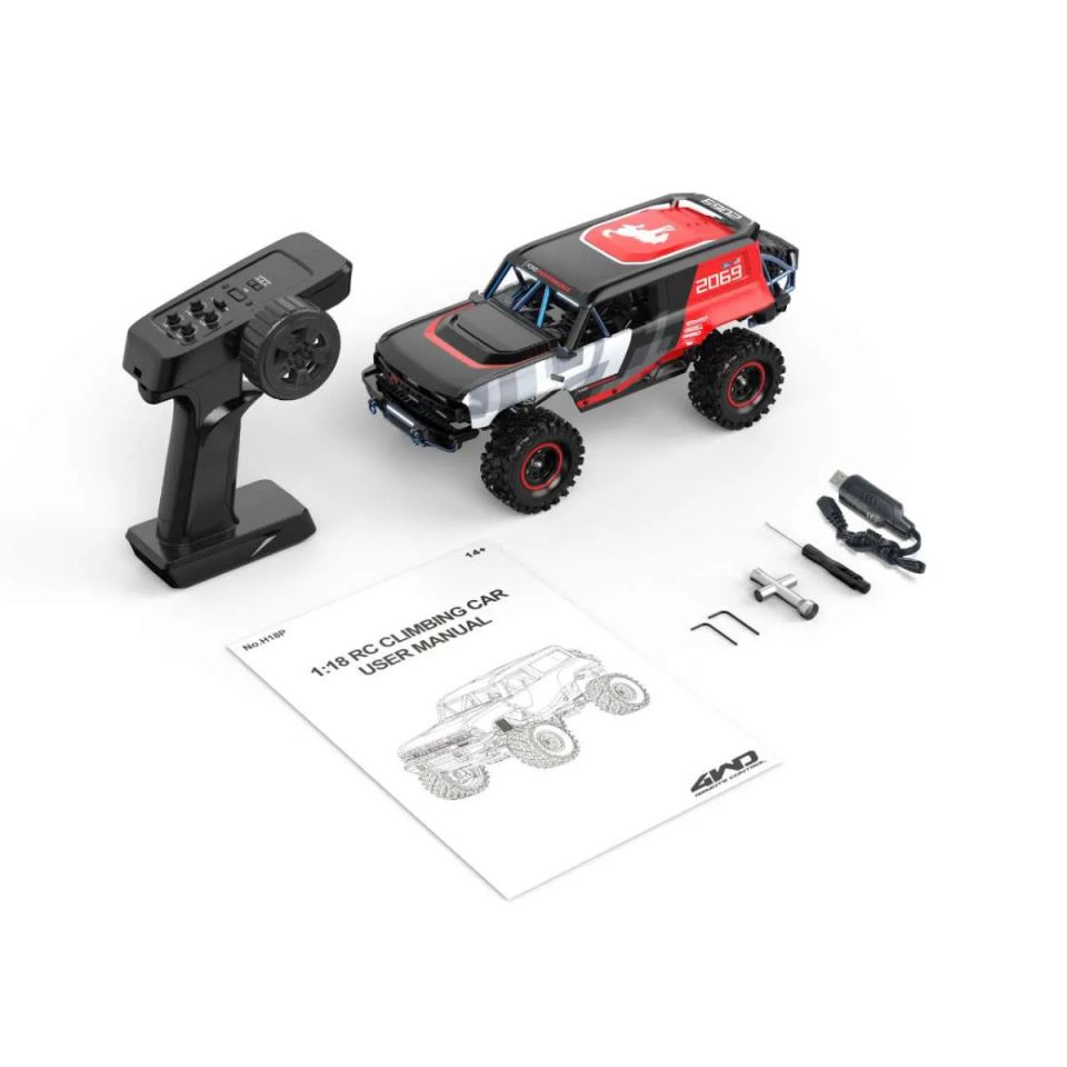 Hyper GO H18P 1/18 Ford Bronco R Baja 1000 Crawler