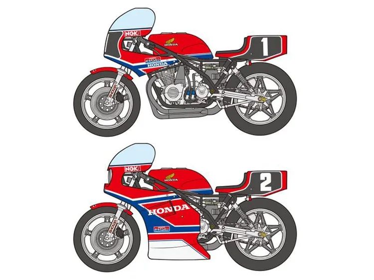Honda RS1000 Endurance 1/12 Kit di Montaggio Tamiya
