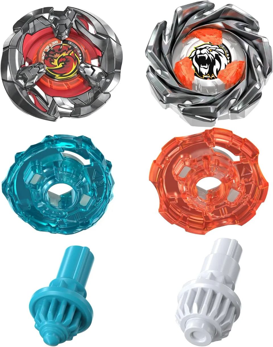Beyblade X - Crest Leon 4 55A & Clamp Crab 9 65S Dual Pack