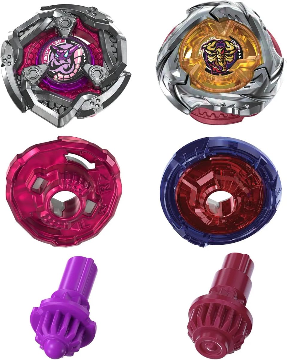 Beyblade X - Spear Scorpio 0-70Z & Tail Viper 3 85LO