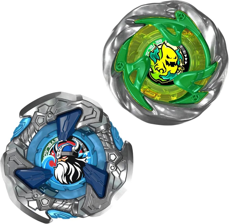 Beyblade X - Circle Ghost 4-60LR UX & Hack Viking 4-550 UX Dual Pack