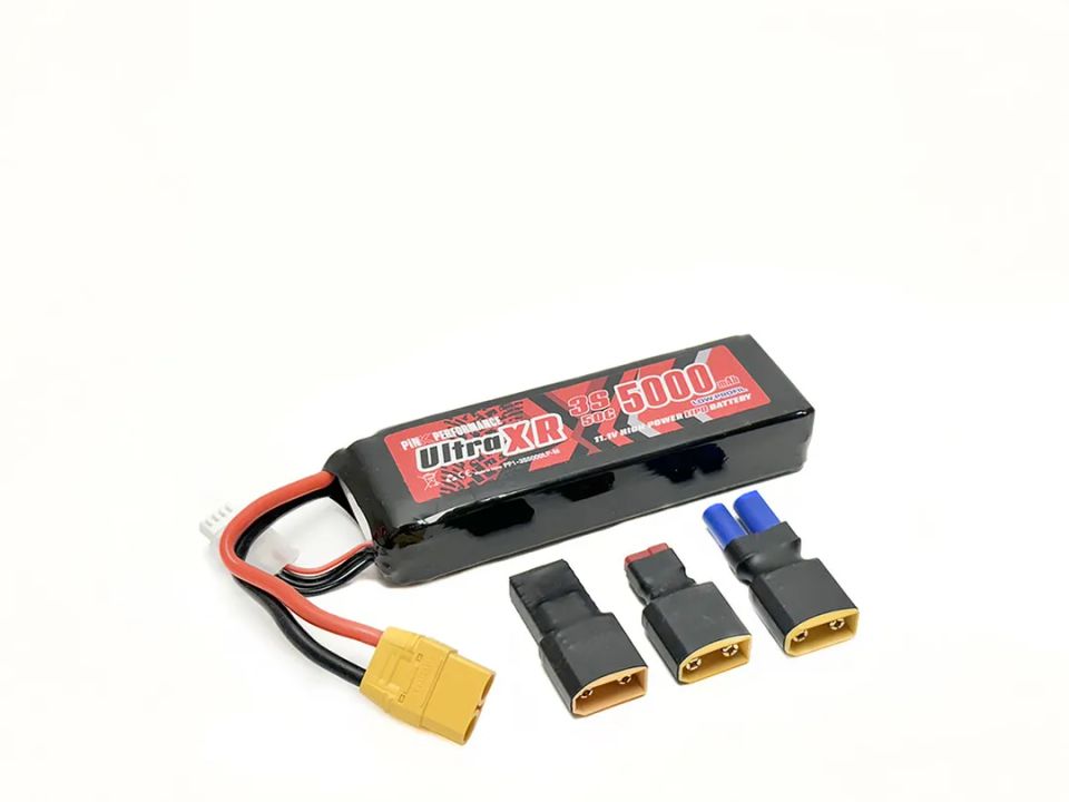 Pink Ultra XR LiPo 3S 11.1V-5000-50C (Multi) LP 139x45x25mm 340g Soft